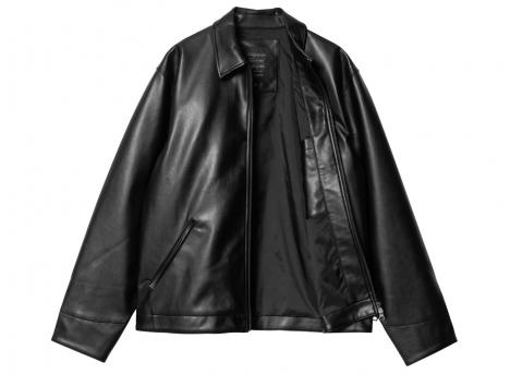 Carhartt Detroit Faux Leather Jacket Black I034426