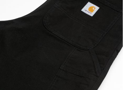 Carhartt Double Knee Pant Black Rinsed I031501