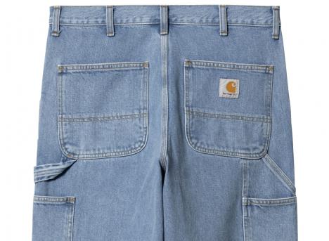 Carhartt Double Knee Pant Blue Stone Bleached I032699