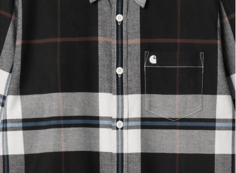 Carhartt Garnett Shirt Check Wax I033819