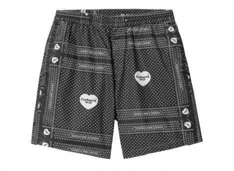 Carhartt Heart Bandana Short Aop Black I033076