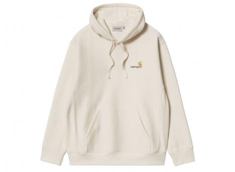 Carhartt Hooded American Script Sweatshirt Natural I028279