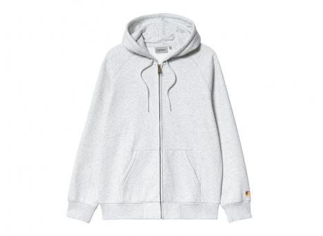 Carhartt Hooded Chase Jacket Ash Heather / Gold I033664
