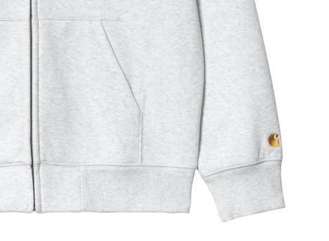 Carhartt Hooded Chase Jacket Ash Heather / Gold I033664