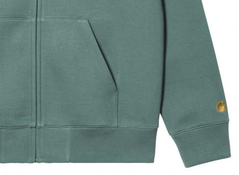 Carhartt Hooded Chase Jacket Silver Pine / Gold I033664