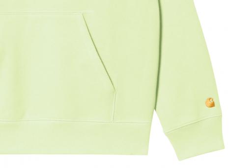 Carhartt Hooded Chase Sweat Air Green / Gold I033661