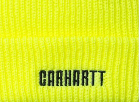 Carhartt Industry Beanie Lumo Yellow / Black I034368