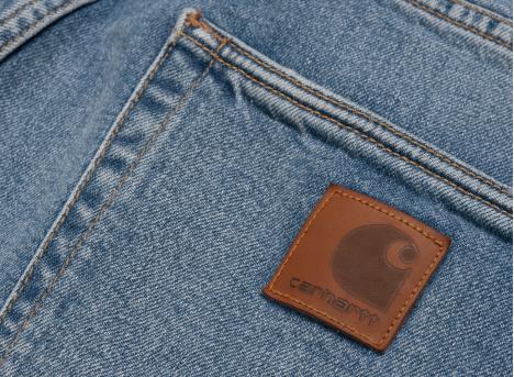 Carhartt Klondike Pant Blue Worn Bleached I024898