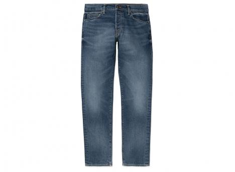 Carhartt Klondike Pant Blue Mid Used Wash I024898
