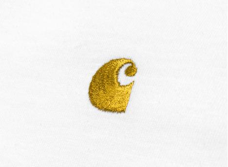 Carhartt LS Chase Tshirt White I026392