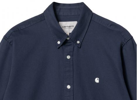 Carhartt Madison Shirt Air Force Blue / Wax I023339
