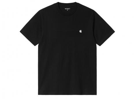 Carhartt Madison Tshirt Black / White I033000