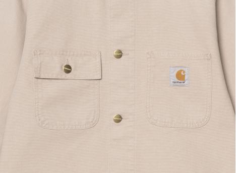 Carhartt Michigan Coat Dusky Beige / Dusky Beige Stone Canvas I034787