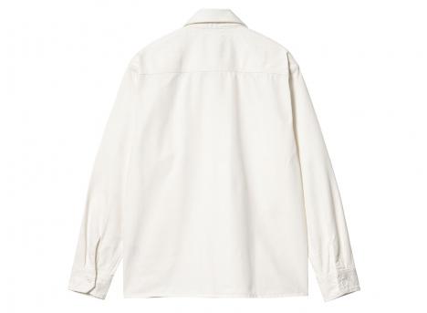 Carhartt Rainer Shirt Jac Off White Garment Dyed I033276