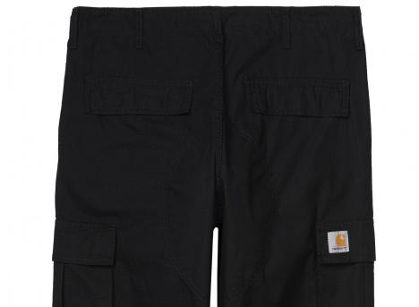 Carhartt Regular Cargo Pant Black Rinsed I032467