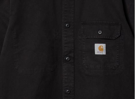 Carhartt Reno Shirt Jac Black Garment Dyed I031447