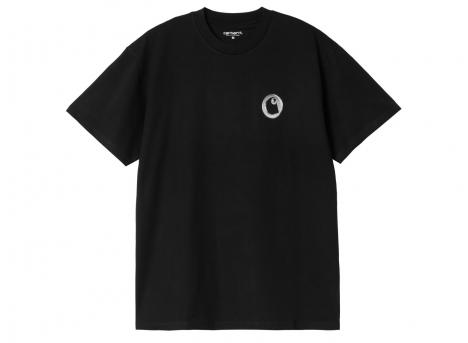 Carhartt Linked Charms Tshirt Black / Silver I034410