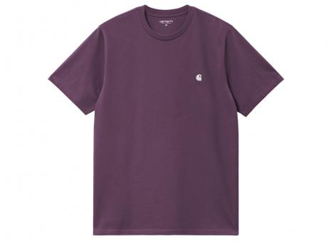 Carhartt Madison Tshirt Huckleberry / White I033000