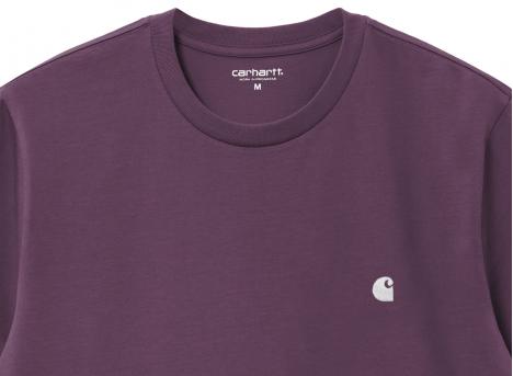 Carhartt Madison Tshirt Huckleberry / White I033000