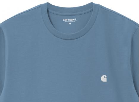 Carhartt Madison Tshirt Icy Water / White I033000