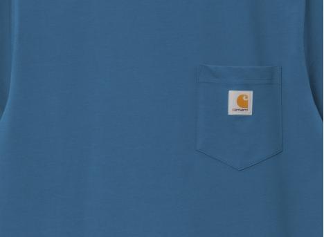 Carhartt Pocket Tshirt Sodalite I030434