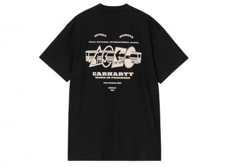 Carhartt Runaway Tshirt Black / Wax I034409