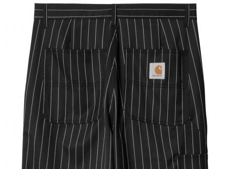 Carhartt Seaton Pant Stripe Black I034438