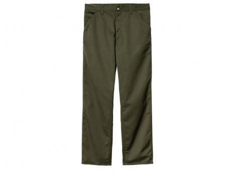 Carhartt Simple Pant Office Green Rinsed I020075