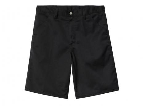 Carhartt Simple Short Black Rinsed I031496