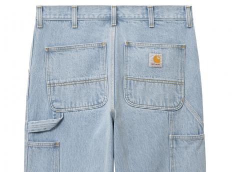 Carhartt Single Knee Pant Blue Heavy Stone Bleached I032024