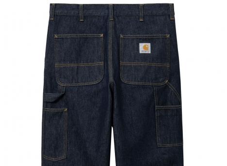 Carhartt Single Knee Pant Blue Rinsed I032024