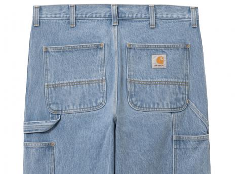 Carhartt Single Knee Pant Blue Stone Bleached I032024