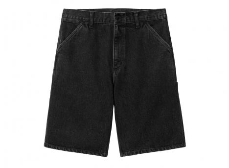 Carhartt Single Knee Short Black Stone Washed I032026