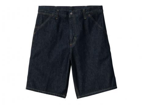 Carhartt Single Knee Short Blue Rinsed I032026