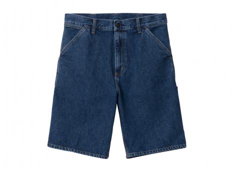 Carhartt Single Knee Short Blue Stone Washed I032026