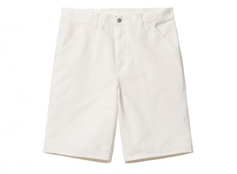 Carhartt Single Knee Short Off White Garment Dyed I031504
