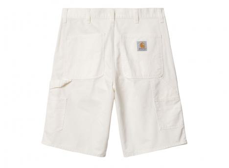 Carhartt Single Knee Short Off White Garment Dyed I031504