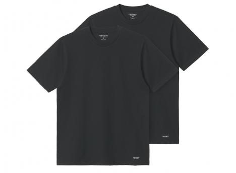 Carhartt Standard Crew Neck Tshirt Black / Black I029370
