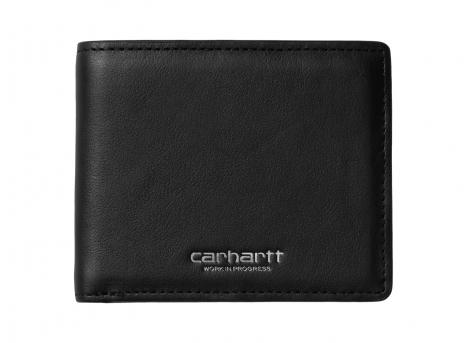 Carhartt Vegas Billfold Wallet Black / Silver I033108