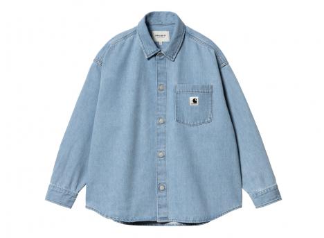 Carhartt Women Alta Shirt Jac Blue Stone Bleached I033344