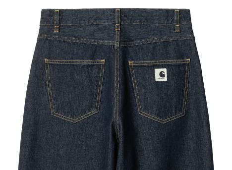 Carhartt Women Brandon Pant Blue Rinsed I031918