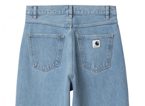 Carhartt Women Brandon Pant Blue Stone Bleached I031918