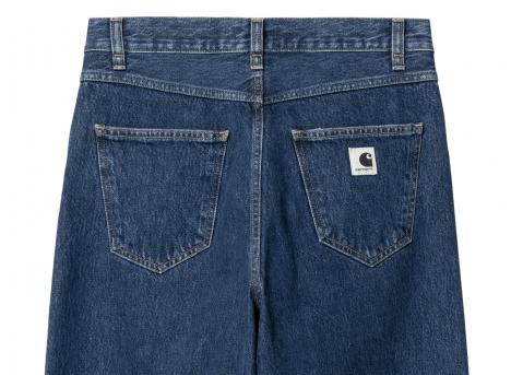 Carhartt Women Brandon Pant Blue Stone Washed I031918