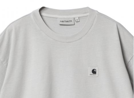 Carhartt W Nelson Tshirt Sonic Silver I033051