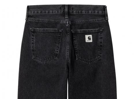 Carhartt W Noxon Pant Black Stone Washed I031920