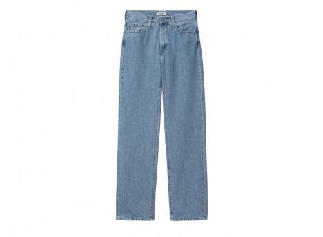 Carhartt W Noxon Pant Blue Stone Bleached I031920