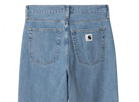 Carhartt W Noxon Pant Blue Stone Bleached I031920