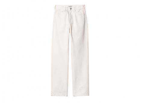 Carhartt W Noxon Pant White Rinsed I031920