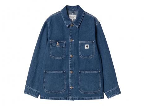 Carhartt Women OG Michigan Coat Blue Stone Washed I031923