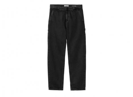 Carhartt W Pierce Pant Black Stone Washed I025268